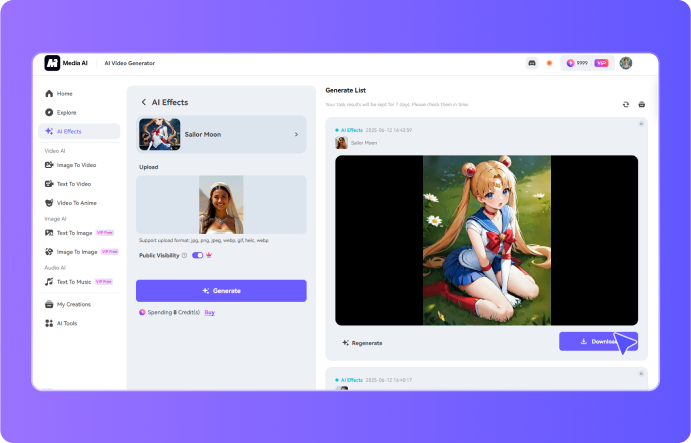 download sailor moon self video