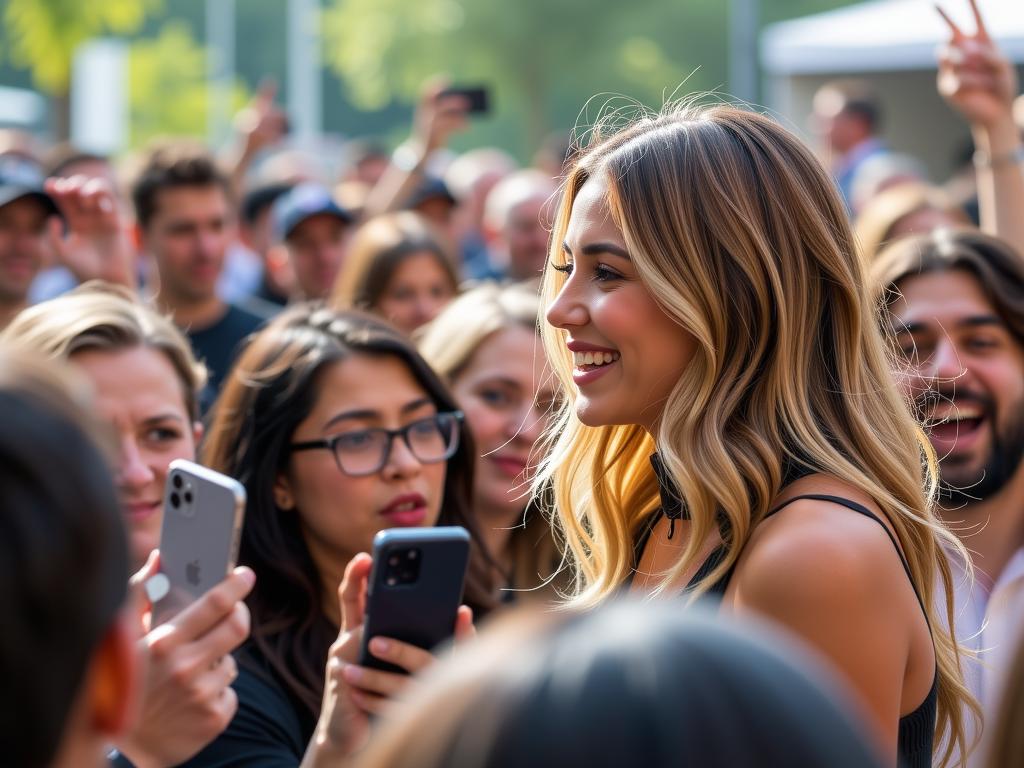 ai selfie with celebrity