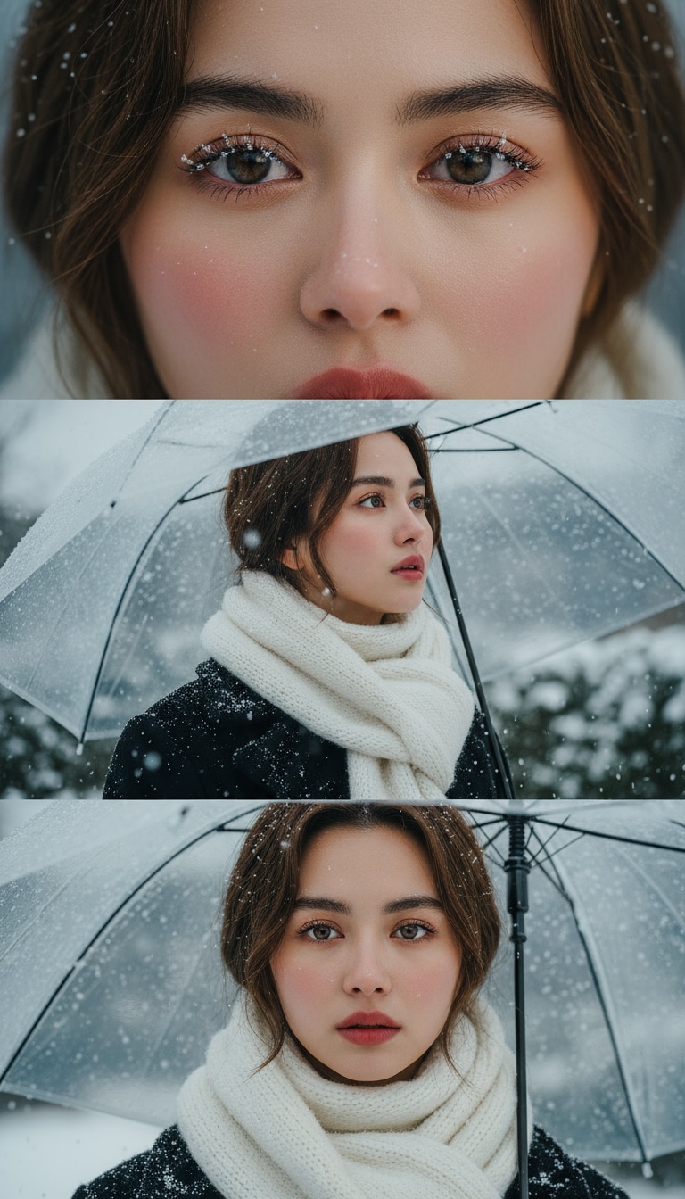 Gemini AI Snow Prompt 3 Frame