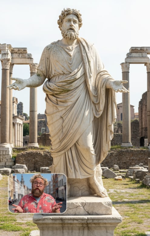 ai marble statue
