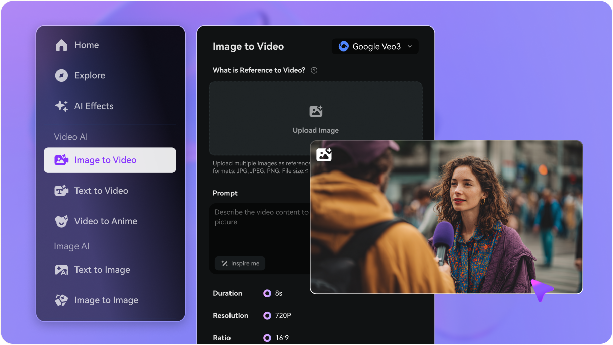 step1 access media.io text to video ai generator