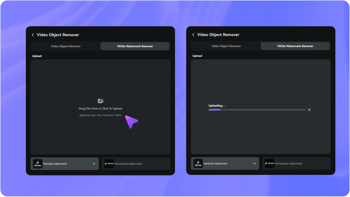 Step 2: Select Watermark Type