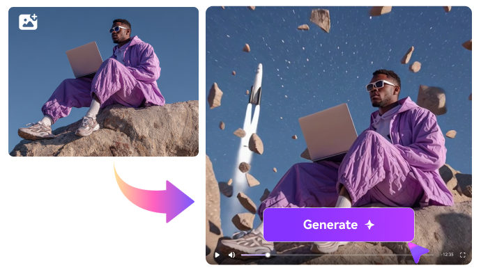 ai generated what happens next video