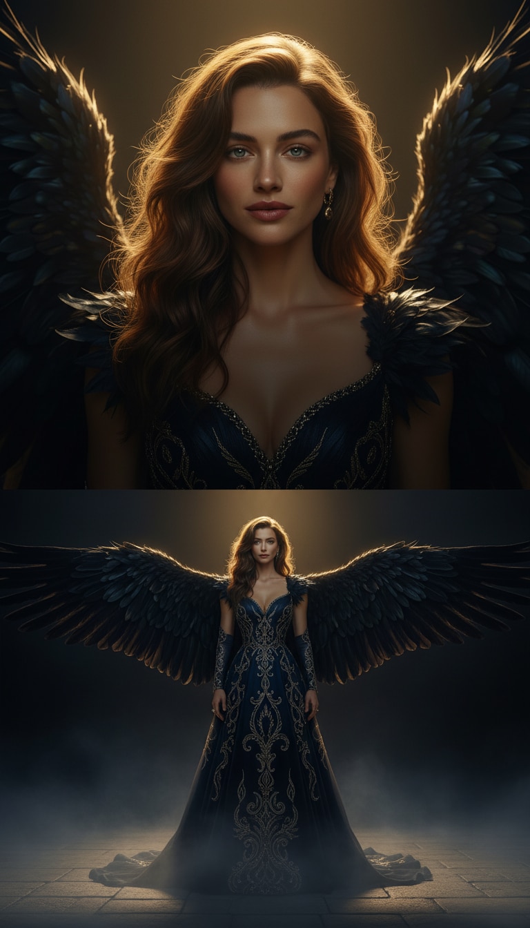 Gemini AI dark angel 2 frame