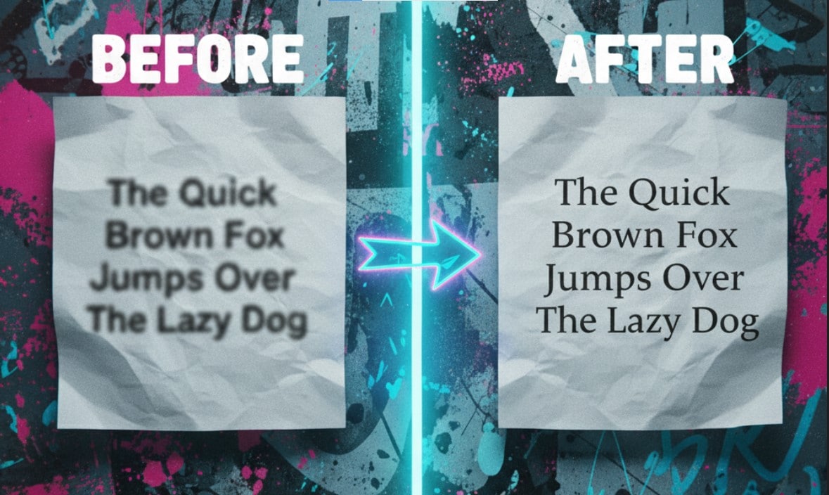 Image Text Enhancer Main Picture