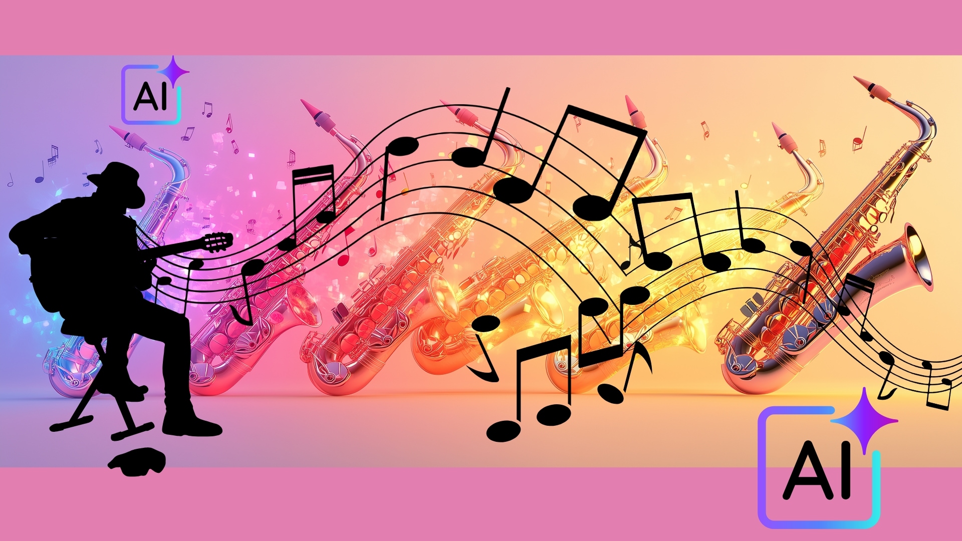 Instrumental Maker Pink Poster