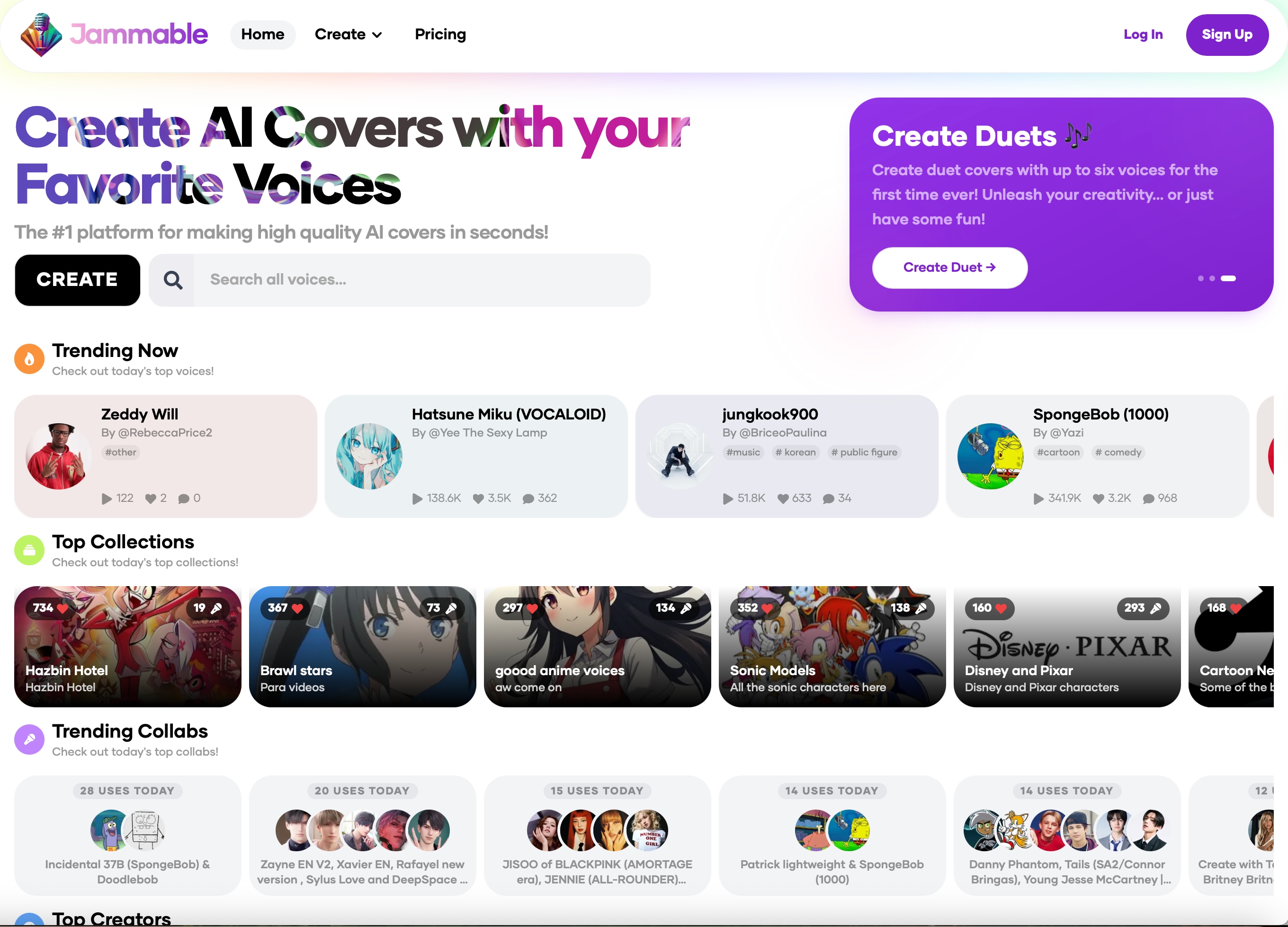 Jammable Cover Generator First Page