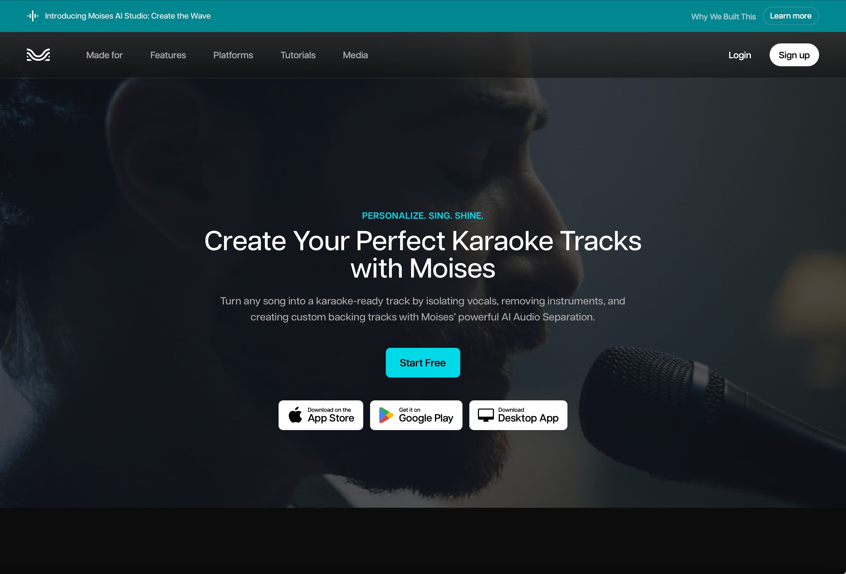 Moises Black Green Page