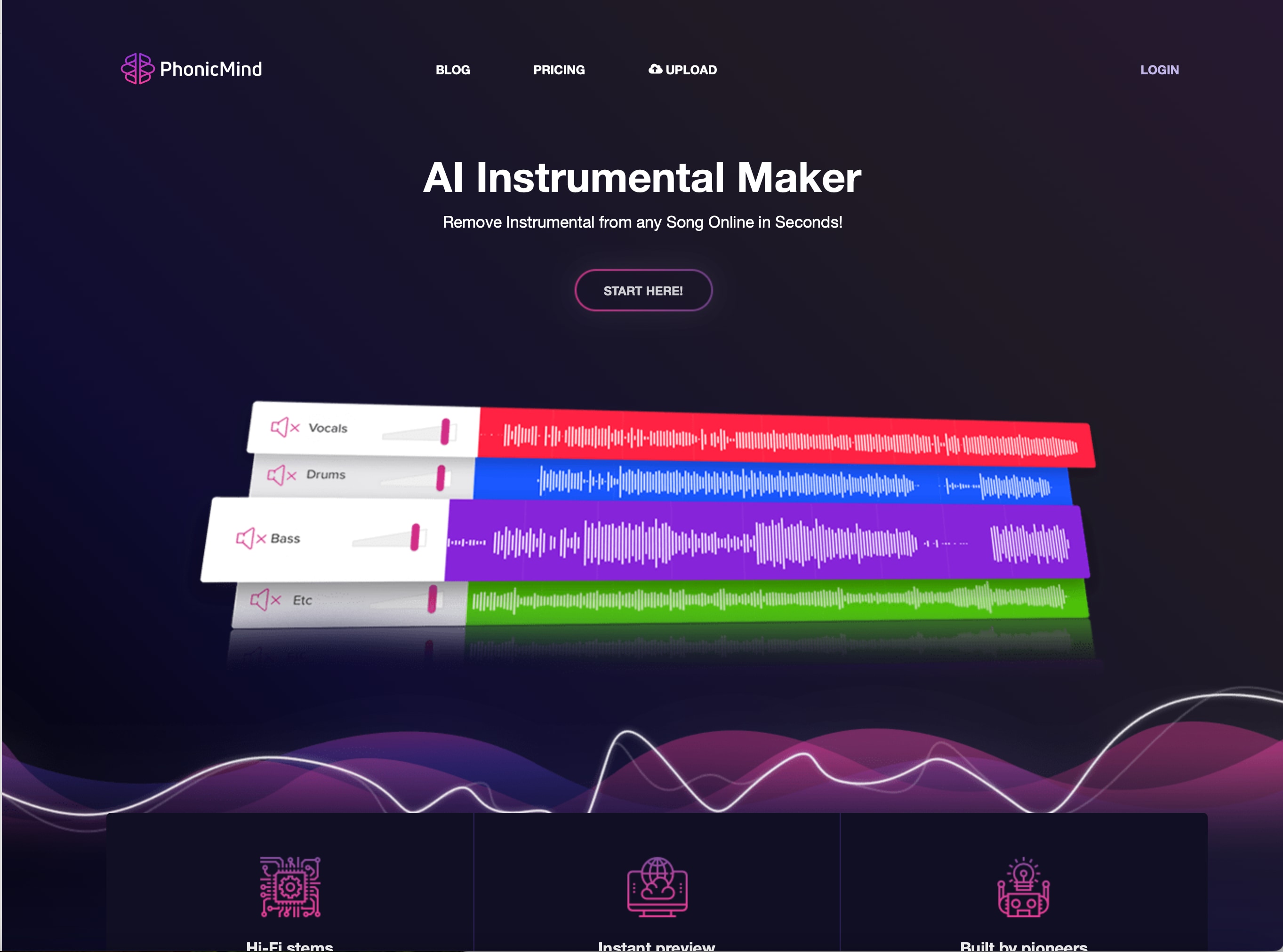 PhonicMind Music Maker Page