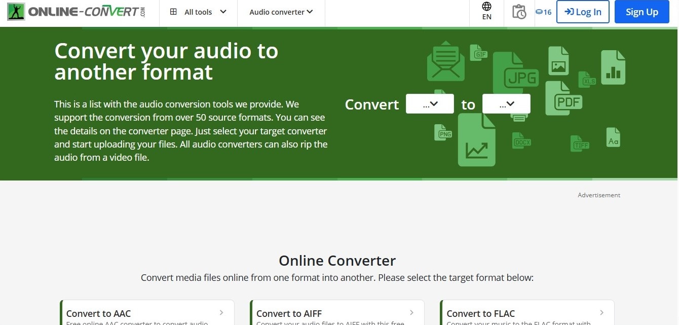 Audio Online Convert