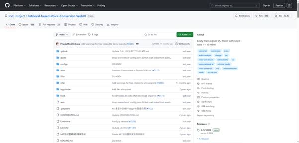 rvc ai voice changer