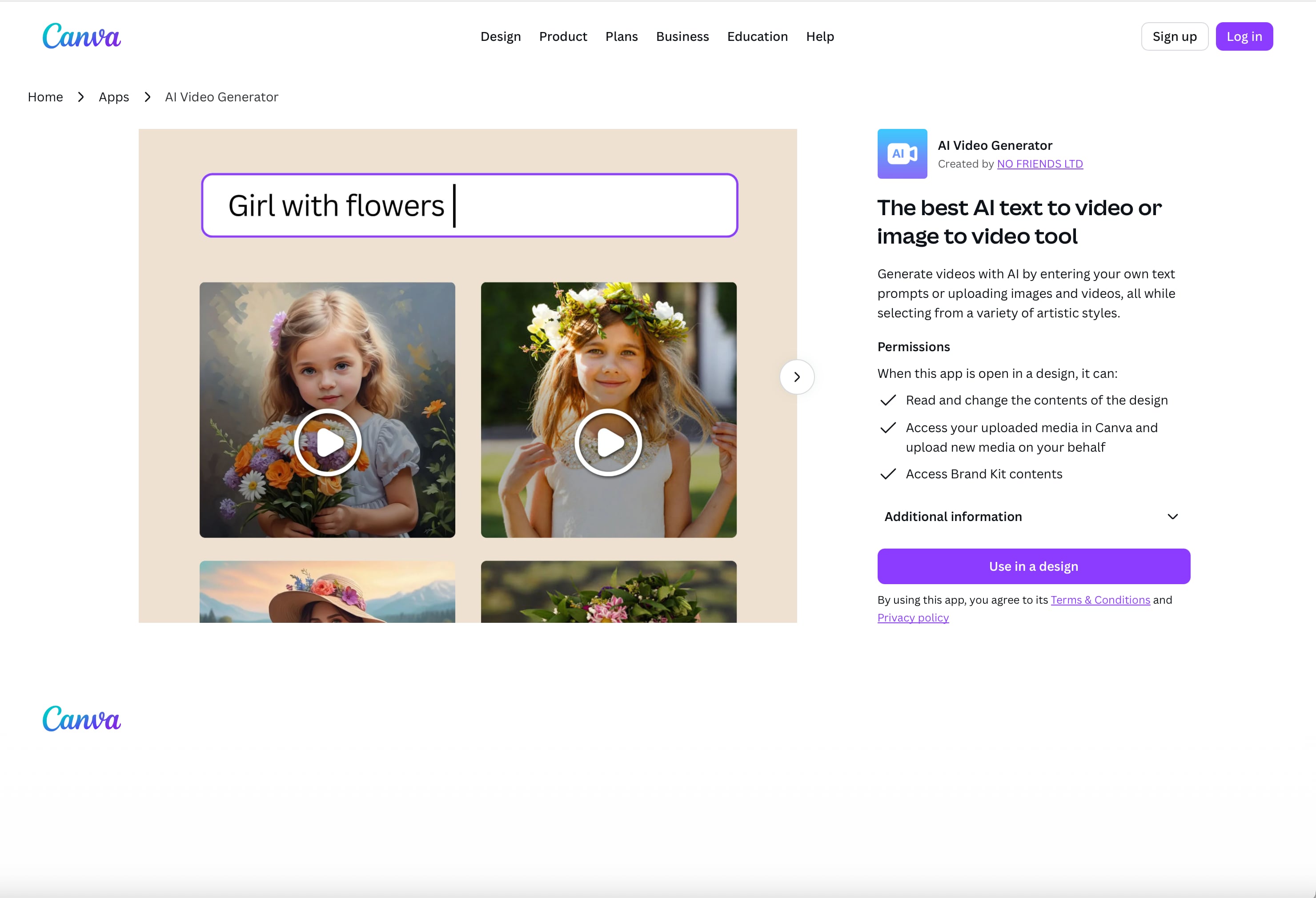 Canva Image To Video App