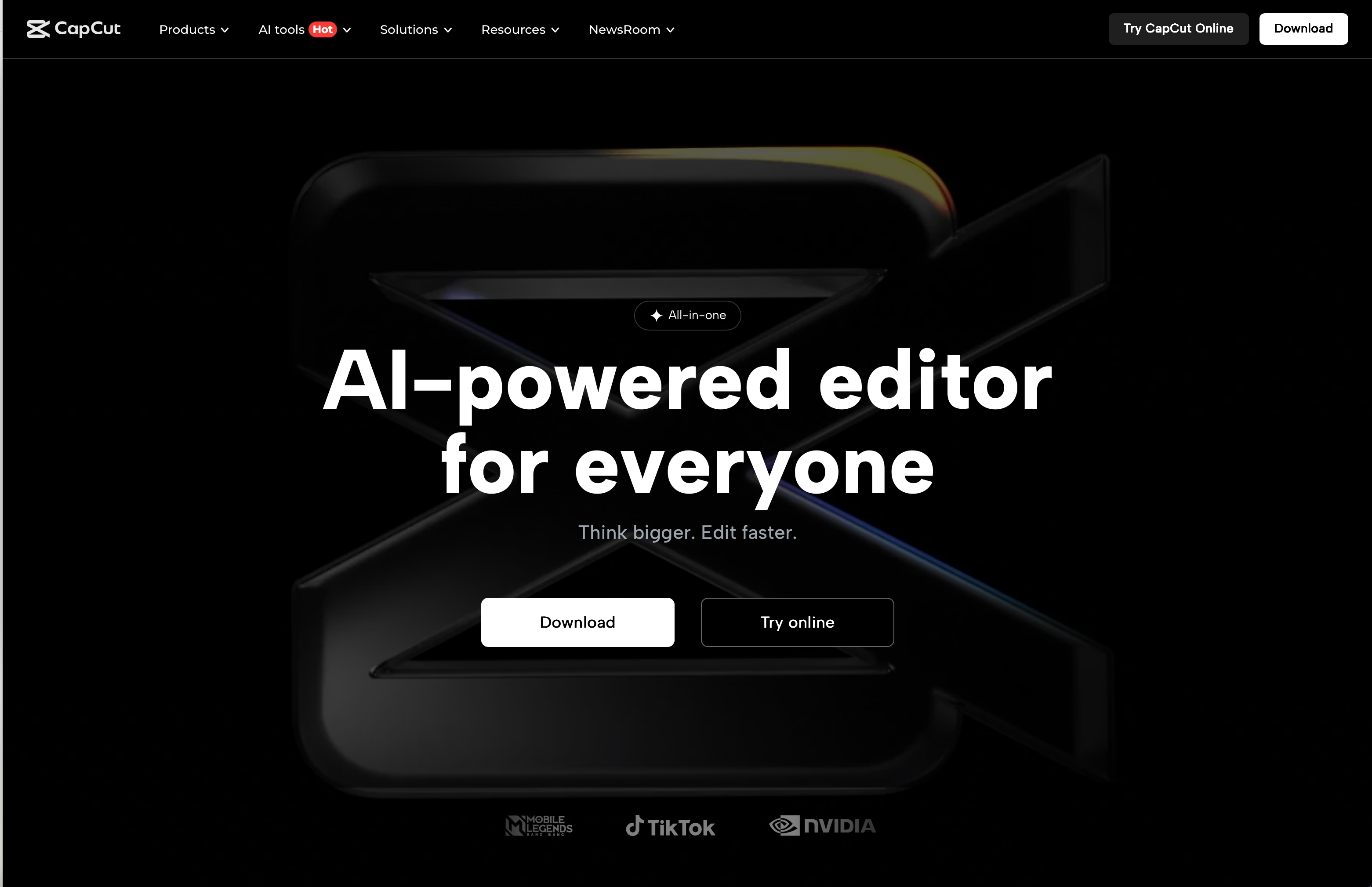 CapCut Black Watermark Remover App