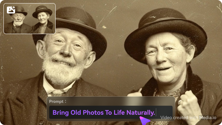 old photo animation AI
