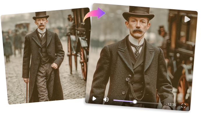 convert old photo to video
