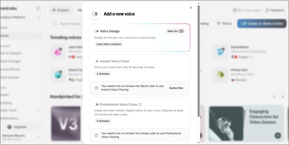 ElevenLabs AI Voice
