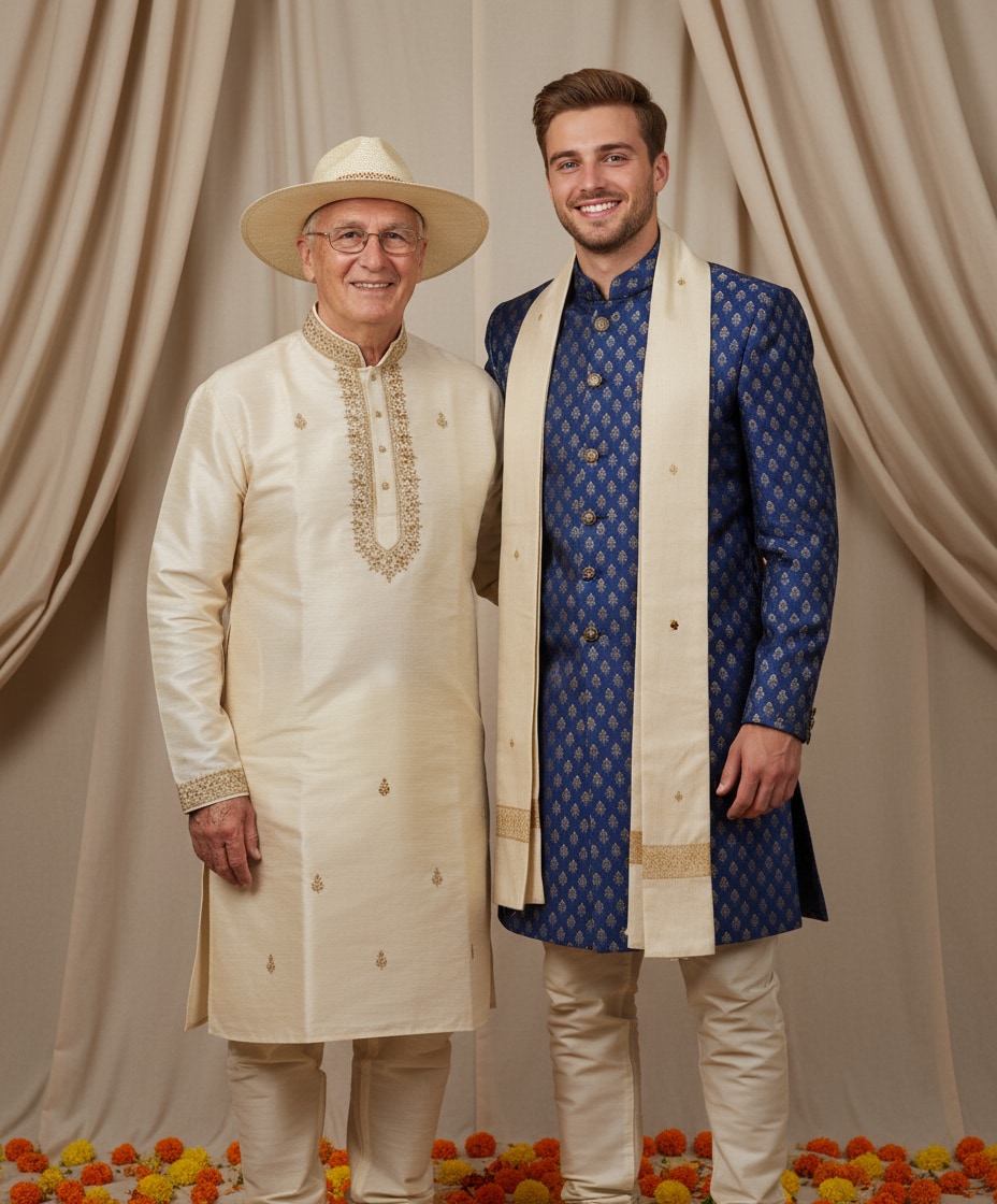 Traditional Indian Studio Portrait preview