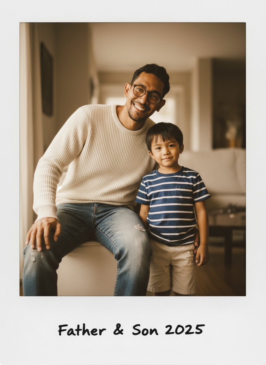 Polaroid Retro Father & Son preview