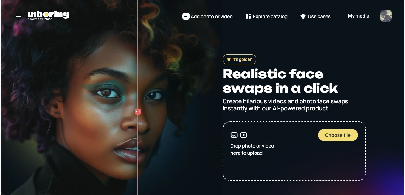 reface AI face swapping feaure