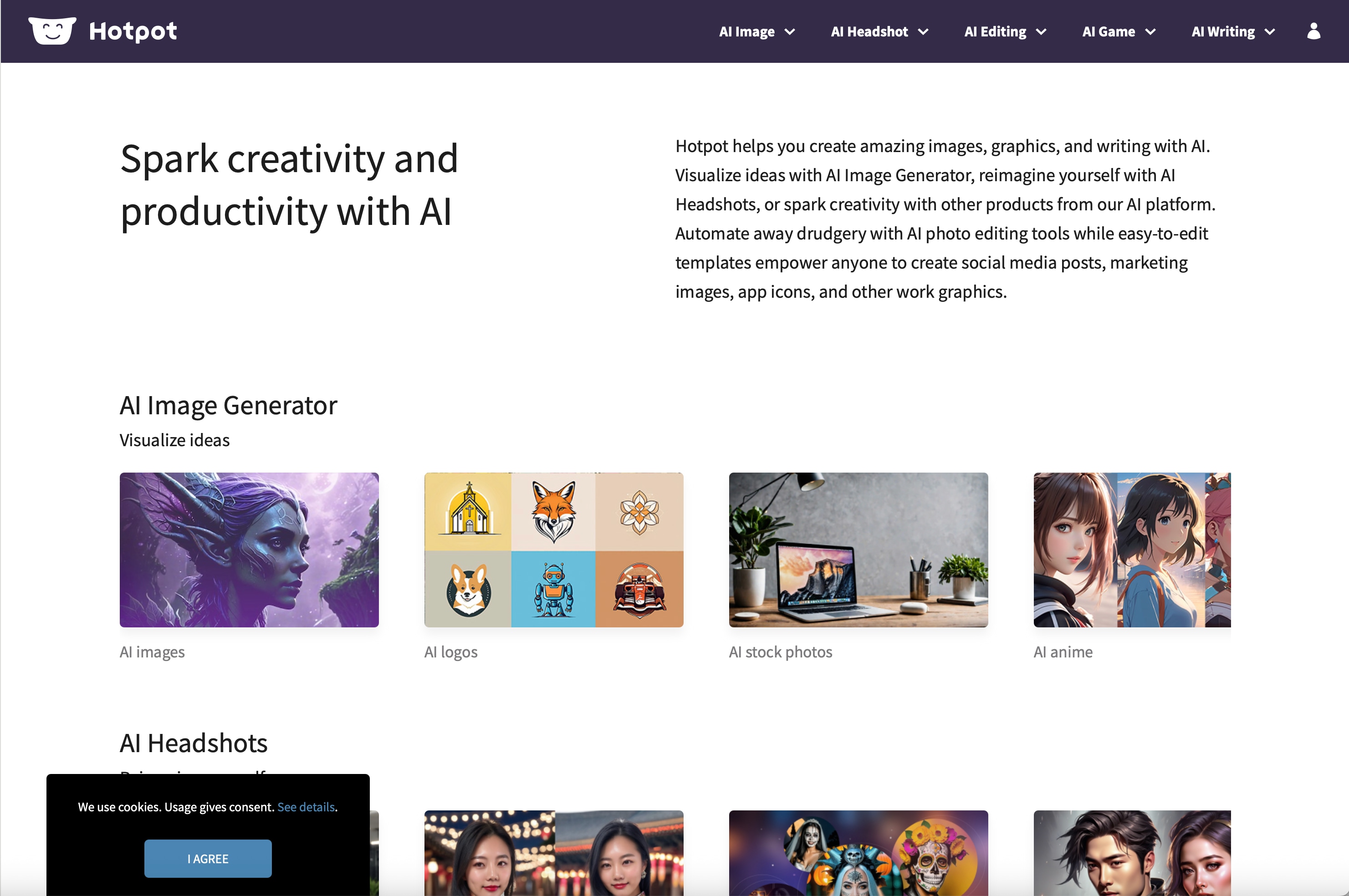 Hotpot I Creative Page