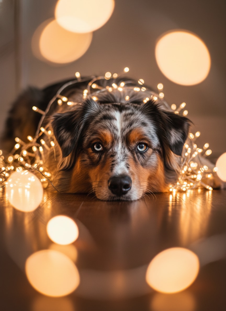Aussie Fairy Lights Bokeh