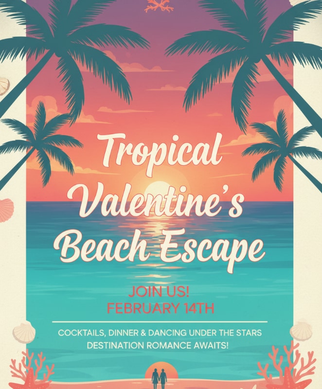 Beach Sunset Romance Party 16
