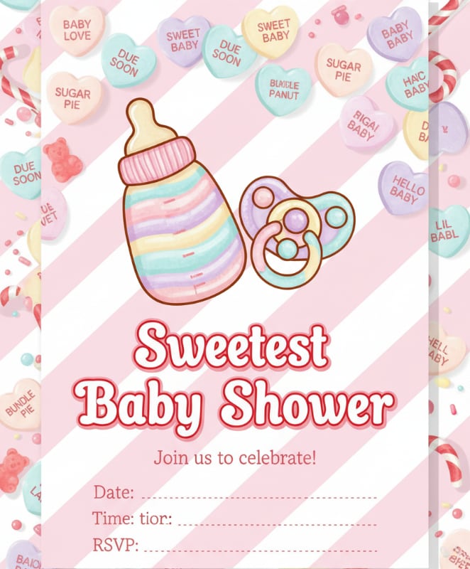 Candy Heart Baby Design 11