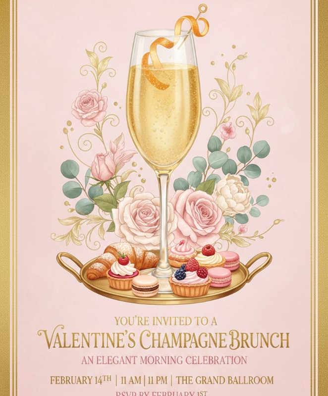 Champagne Brunch Luxury Morning 36