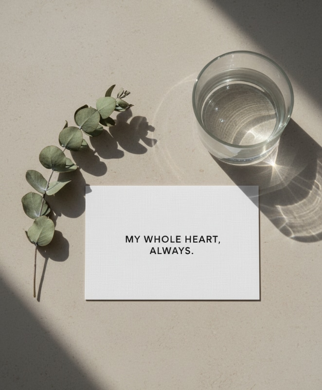 Clean Linen Botanical Note