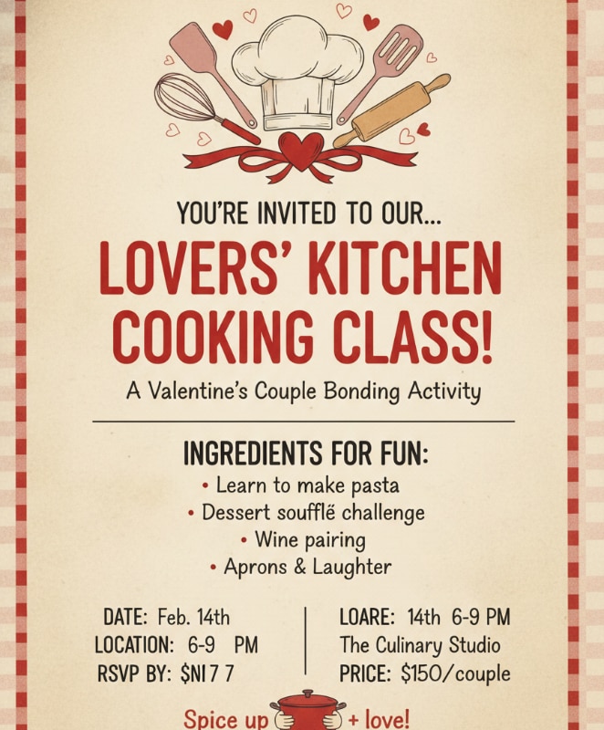 Cooking Class Culinary Couples 40