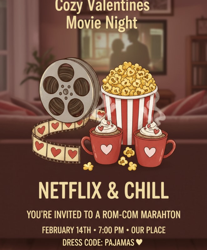Cozy Movie Night Date 25