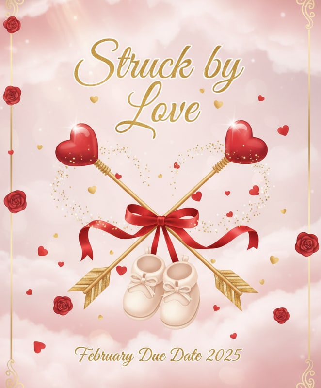 Cupid Love Arrow Design 14