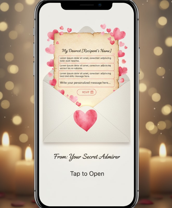 Digital Love Letter Card 6