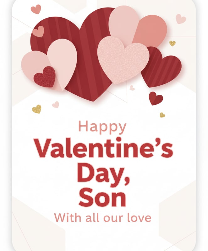 Family Greeting Son 14