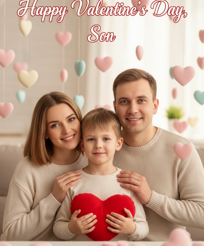 Family Valentine Son 5
