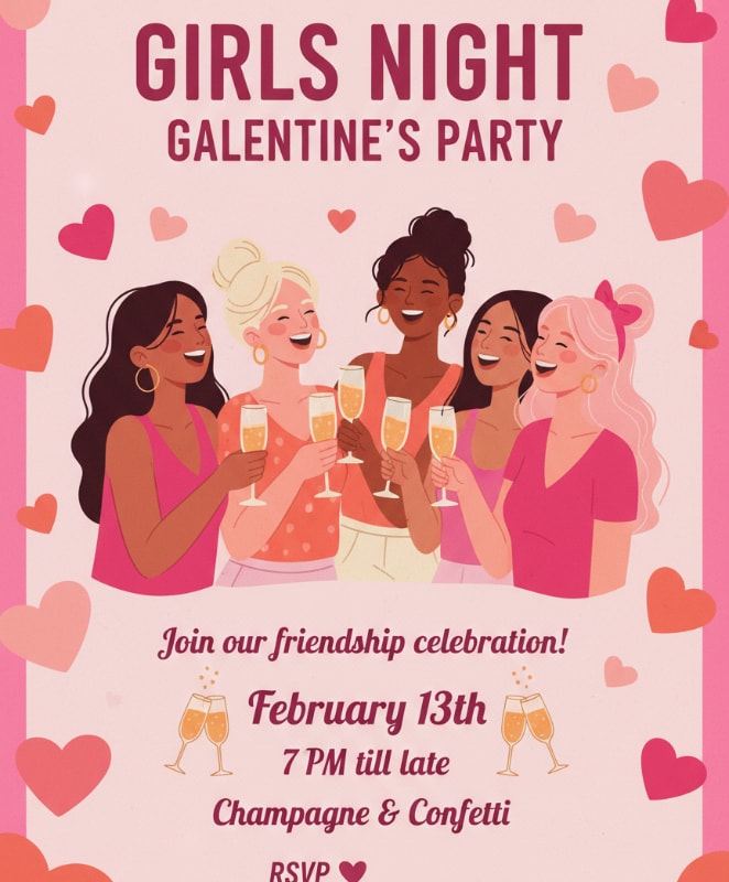 Galentines Friendship Party 5