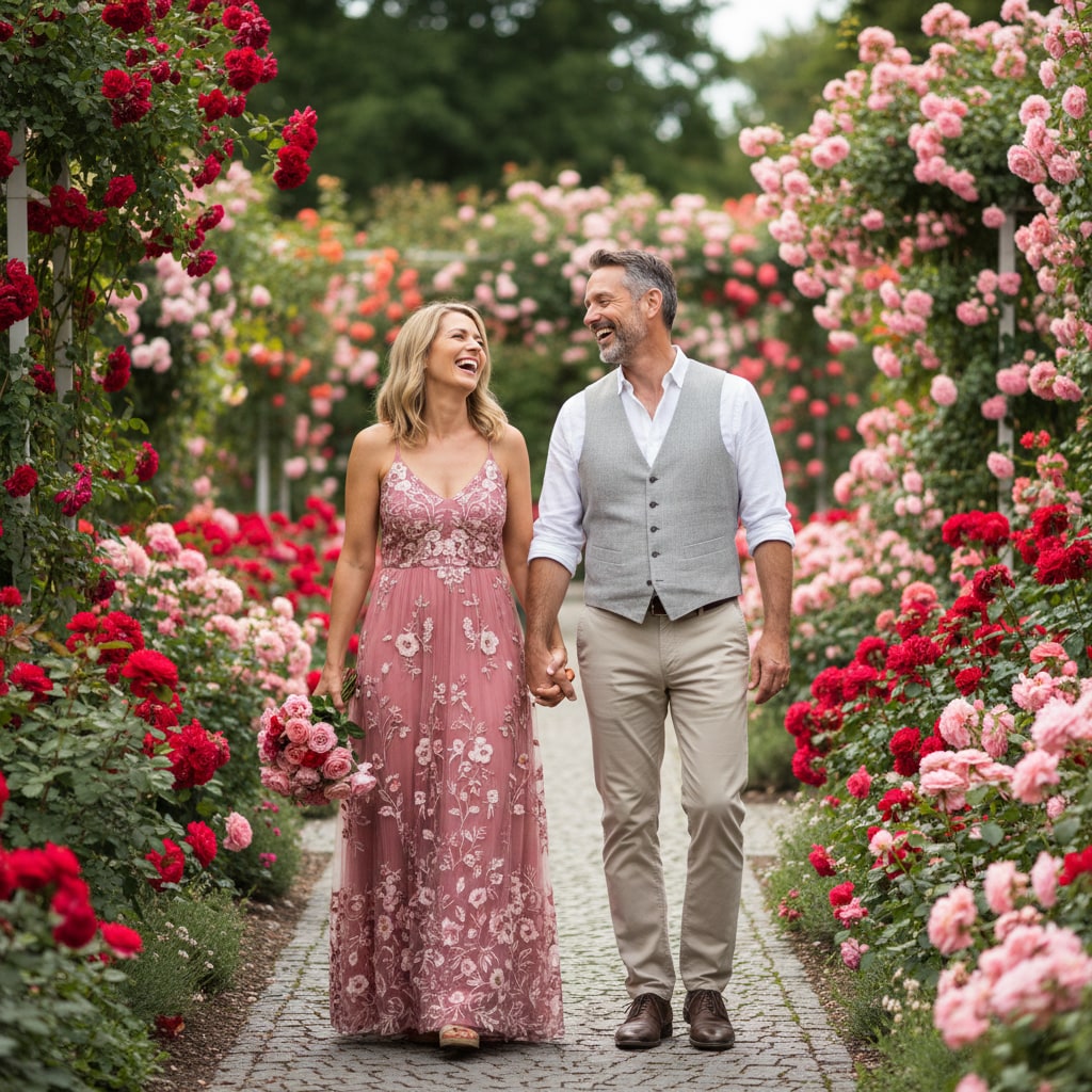 outdoor valentines couple photos