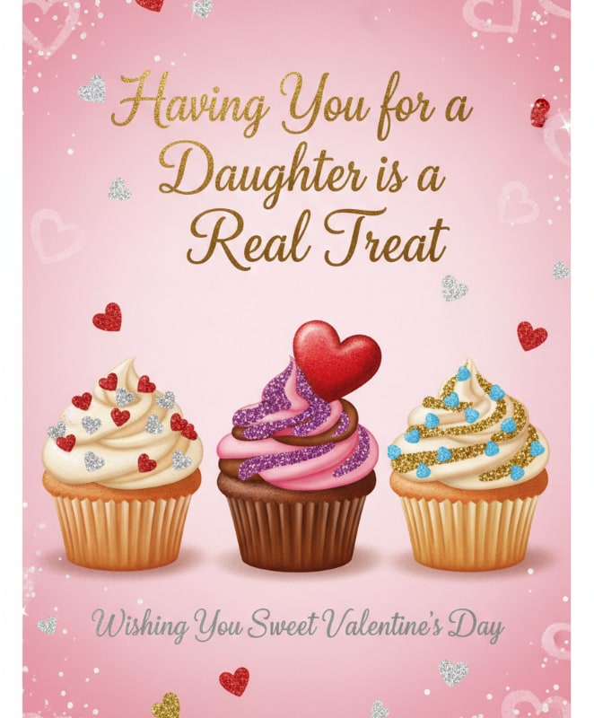 Glitter Cupcakes Daughter 18