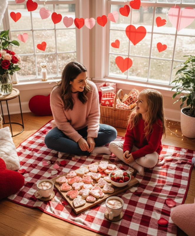 Indoor Valentine Picnic 6