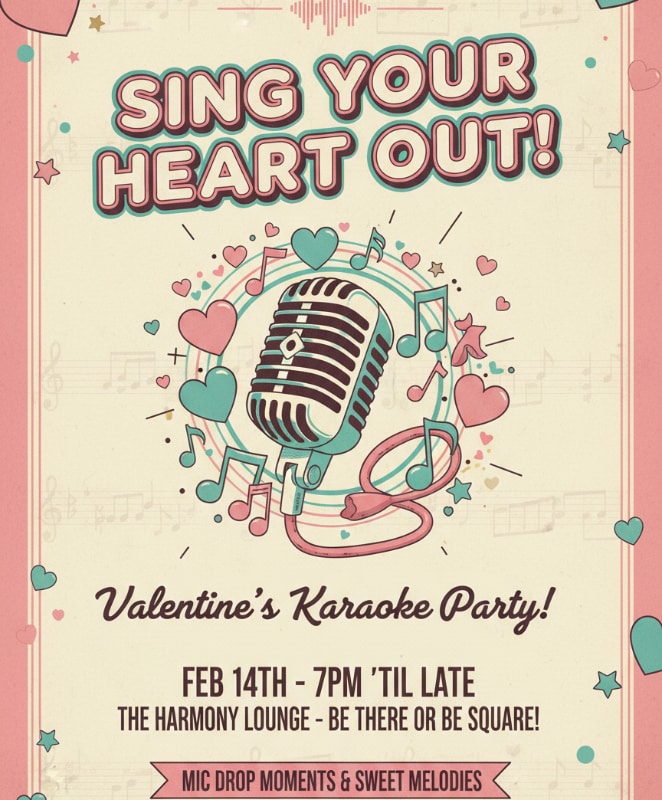 Karaoke Music Party Night 30