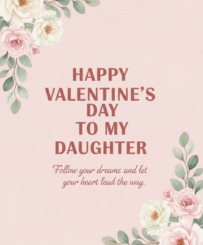 Pink Floral Typography 19