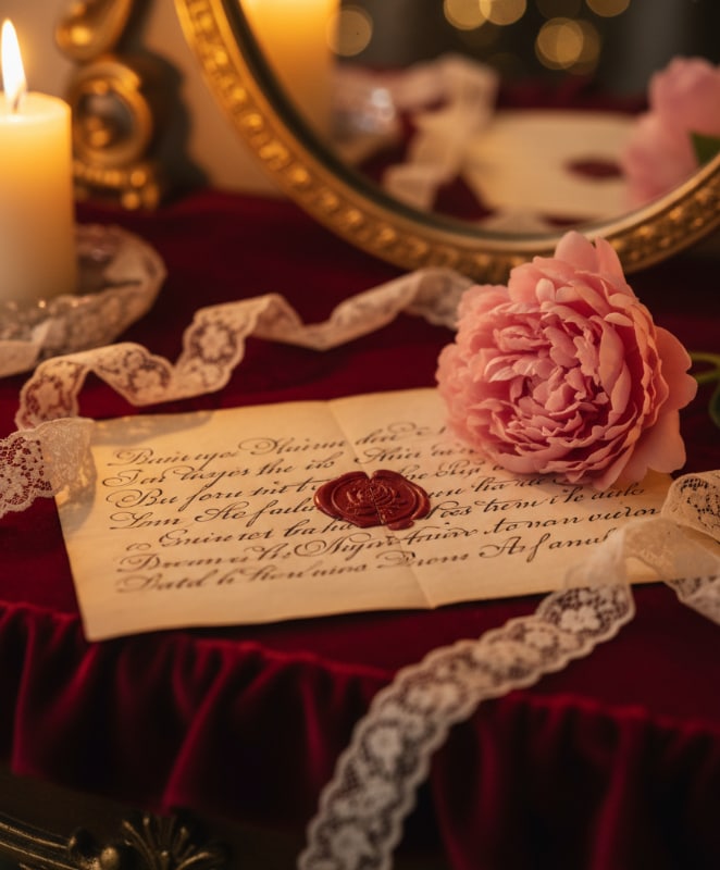 Regency Wax Seal Letter
