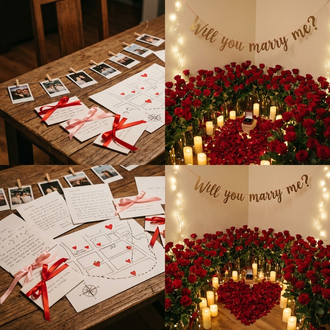 valentine scavenger hunt proposal clues