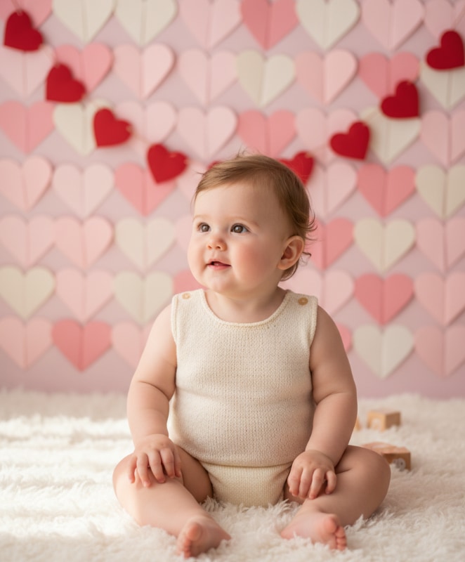 Sitter Heart Garland Setup 2