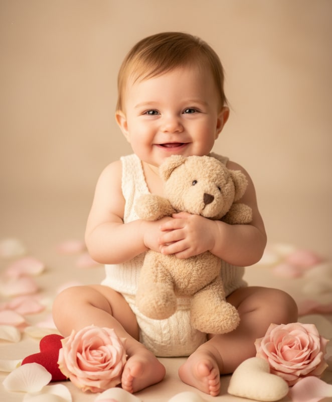 Sitter Teddy Roses 19