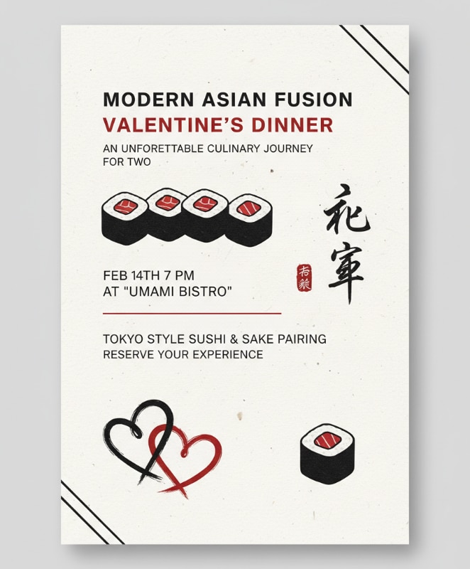 Sushi Asian Fusion Dinner 33