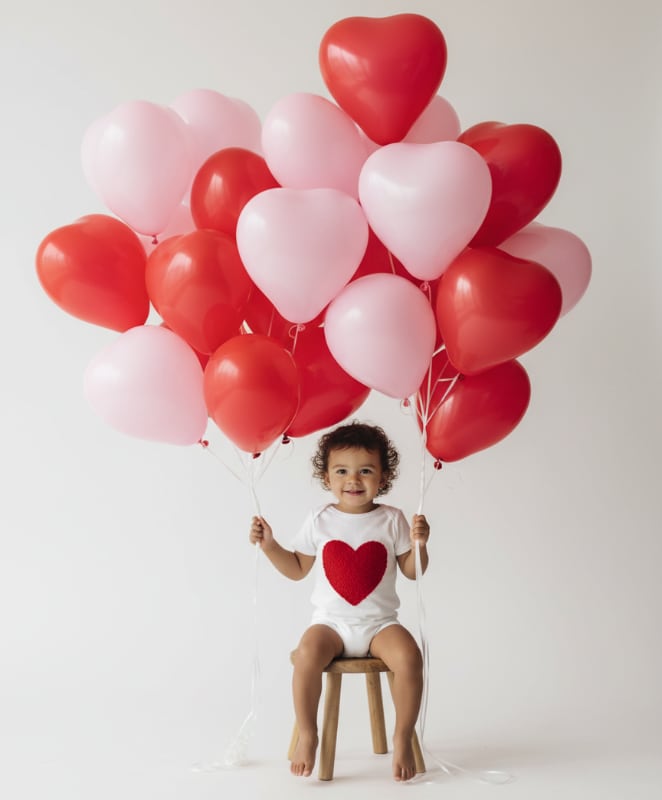 Toddler Heart Balloon Cloud 9