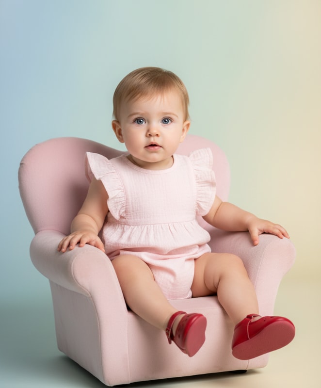 Toddler Heart Chair Portrait 18