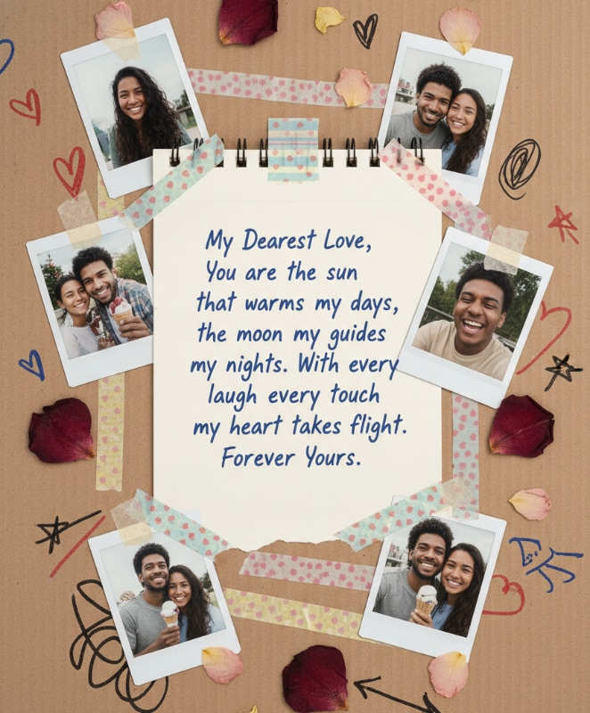 Torn Paper Tape Collage