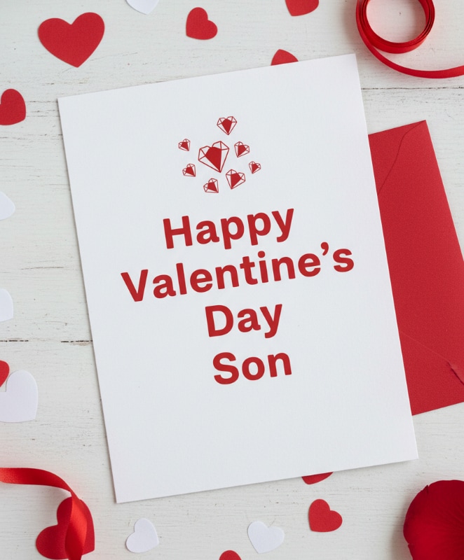 Valentine Card For Son 3
